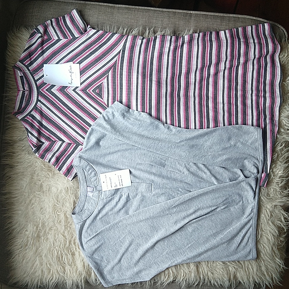 2 New with Tags Girl's Top and Dress Lot Size Small Nordstrom